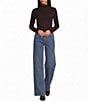 Gianni Bini Daily Long Sleeve Mock Neck Crop Top - Image 3