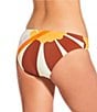 Gianni Bini Daisy Retro Hipster Swim Bottom, Color:Brown - Image 2
