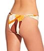 Gianni Bini Daisy Tanga Scoop Front Swim Bottom, Color:Brown - Image 2
