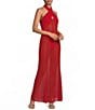 Gianni Bini Dana Keyhole Neckline Sleeveless Chiffon Maxi Dress - Image 4