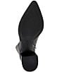 Gianni Bini Darnold Tumbled Leather Block Heel Booties - Image 6