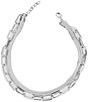 Gianni Bini Demeter Sterling Silver Double Chain Boot Anklet - Image 2