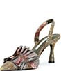 Gianni Bini Eaves Pleated Ruffle Jacquard Pointed Toe Pumps - Image 4