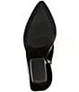 Gianni Bini Eller Leather Cuffed Block Heel Booties - Image 6