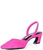Color:Hyper Pink - Image 4 - Ellie Haircalf Slingback Pumps