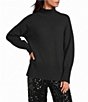 Gianni Bini Everyday Turtleneck Long Sleeve Cropped Sweater - Image 1