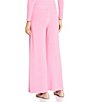 Gianni Bini Farrah Coordinating Wide Leg Lounge Pants, Color:Pop Pink - Image 2