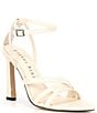 Color:Sweet Cream - Image 1 - Fitz Leather Strappy Sandals