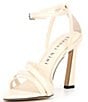 Color:Sweet Cream - Image 4 - Fitz Leather Strappy Sandals