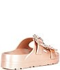 Gianni Bini Floatie Rhinestone Buckle EVA Pool Slide Sandals, Rose Gold - Image 2