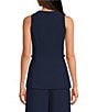 Gianni Bini Florian V-Neck Sleeveless Button Front Vest Top - Image 2