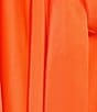 Gianni Bini Francesca Satin Strapless Slip Dress, Color:Mandarin - Image 3