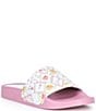 Gianni Bini Fyffer Two Printed Rhinestone Pool Slide Sandals - Image 1
