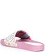 Gianni Bini Fyffer Two Printed Rhinestone Pool Slide Sandals - Image 3
