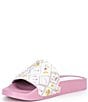 Gianni Bini Fyffer Two Printed Rhinestone Pool Slide Sandals - Image 4
