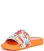 Gianni Bini Fyffer Two Sun Printed Rhinestone Pool Slide Sandals - Image 4