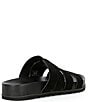 Color:Black - Image 2 - Gaige Suede Footbed Sandals