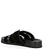 Color:Black - Image 3 - Gaige Suede Footbed Sandals
