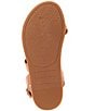 Color:Vacay Tan - Image 6 - Grayson Leather Footbed Platform Toe Loop Sandals