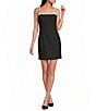 Gianni Bini Hannah Peekaboo Square Neck Sleeveless Mini Dress - Image 1
