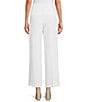 Gianni Bini Hartley Crepe Pleated Straight Wide Leg Coordinating Pants ...