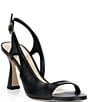 Gianni Bini Hines Leather Slingback Dress Sandals - Image 1
