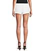 Gianni Bini Iris Crepe Mid Rise Coordinating Trouser Shorts - Image 6
