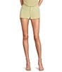 Gianni Bini Iris Crepe Mid Rise Coordinating Trouser Shorts - Image 5