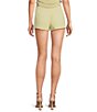 Gianni Bini Iris Crepe Mid Rise Coordinating Trouser Shorts - Image 6