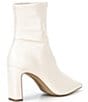 Gianni Bini Irvin Stretch Faux Leather Block Heel Booties - Image 4