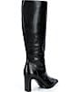 Gianni Bini Iverson Leather Slim Block Heel Tall Boots - Image 2