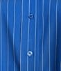 Gianni Bini Ivy Striped Collared Long Sleeve Coordinating Button Front Top - Image 4