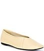 Gianni Bini Jenkins Leather Square Toe Dress Flats - Image 1