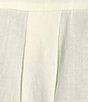 Color:Ivory - Image 6 - x Venita Aspen Jessamine Linen Button Front Point Collar Blouse
