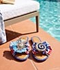 Gianni Bini Jillian Printed Mismatched Shell Ornament Slide Sandals - Image 6