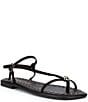 Gianni Bini Joel Strappy Suede Metal Hardware Flat Sandals - Image 1