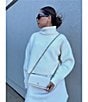 Gianni Bini Juliet Imitation Alpaca Turtleneck Long Sleeve Sweater, Color:Cream - Image 5