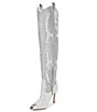 Gianni Bini KatyannaTwo Wide Calf Rhinestone Embellished Over-The-Knee ...