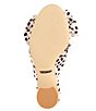 Color:Light Natural/Black - Image 6 - Keily Cheetah Print Bow Detail Block Heel Sandals