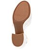 Color:White - Image 6 - Kemara Two Open Toe Embellished Pearl Studded Platform Sandals