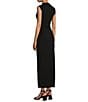 Gianni Bini Knit Mock Neck Cap Sleeve Bodycon Midi Dress, Color:Black - Image 4