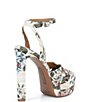 Gianni Bini Kylee Floral Tapestry Ankle Strap Platform Dress Sandals - Image 2