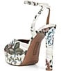 Gianni Bini Kylee Floral Tapestry Ankle Strap Platform Dress Sandals - Image 3