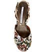 Gianni Bini Kylee Floral Tapestry Ankle Strap Platform Dress Sandals - Image 5
