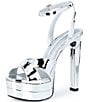 Gianni Bini Kylee Metallic Ankle Strap Platform Dress Sandals - Image 4