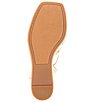 Color:Neutral - Image 6 - Leena Corded Knot Platform Wedge Sandals