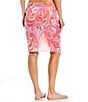Color:Sangria Pink - Image 2 - Light My Love Swirl Pareo Swimsuit Cover-Up