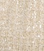 Gianni Bini Liora Sequin Tweed A-Line Mini Skirt, Color:Champagne - Image 6