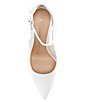 Color:White - Image 5 - Lulaa Leather Cut-Out Dress Pumps