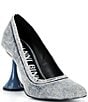 Gianni Bini Magik Denim Molded Toe Pumps - Image 1